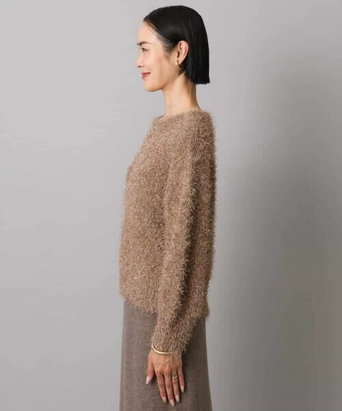 MICHEL KLEIN / ミッシェルクラン ニット・セーター | フェザーヤーンラメプルオーバー | 詳細27