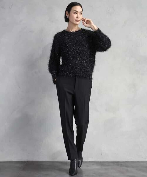 MICHEL KLEIN / ミッシェルクラン ニット・セーター | フェザーヤーンラメプルオーバー | 詳細8