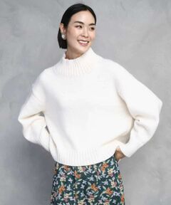 MICHEL KLEIN / ミッシェルクラン ニット・セーター | ビーズハイネックニット