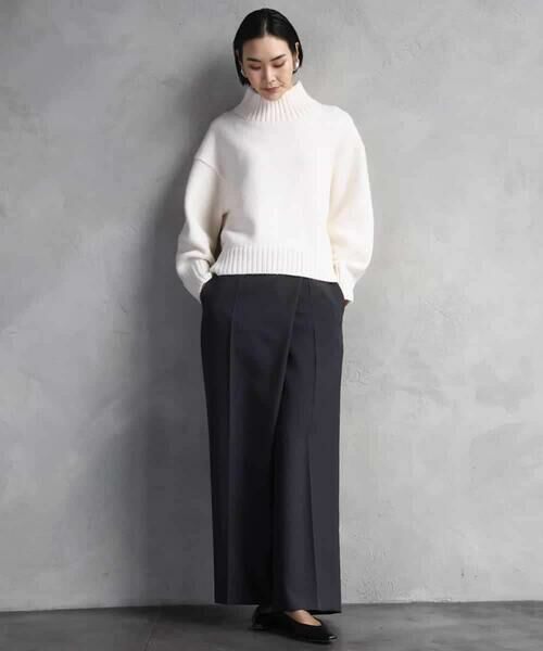 MICHEL KLEIN / ミッシェルクラン ニット・セーター | ビーズハイネックニット | 詳細10