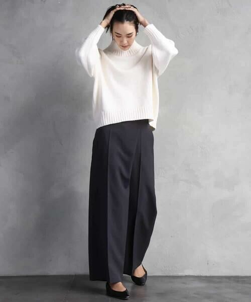 MICHEL KLEIN / ミッシェルクラン ニット・セーター | ビーズハイネックニット | 詳細12