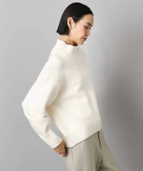 MICHEL KLEIN / ミッシェルクラン ニット・セーター | ビーズハイネックニット | 詳細15