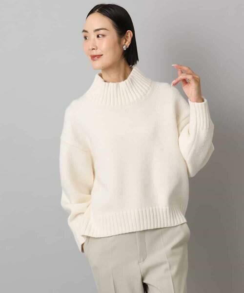 MICHEL KLEIN / ミッシェルクラン ニット・セーター | ビーズハイネックニット | 詳細16