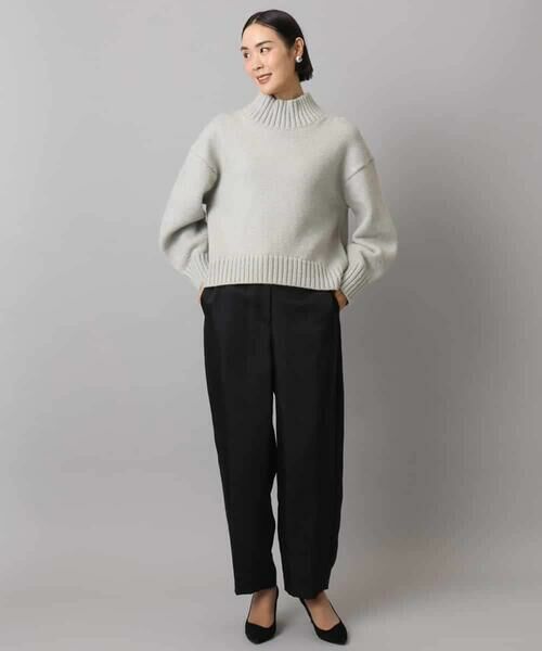 MICHEL KLEIN / ミッシェルクラン ニット・セーター | ビーズハイネックニット | 詳細24