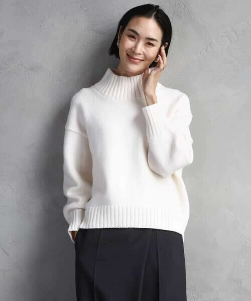 MICHEL KLEIN / ミッシェルクラン ニット・セーター | ビーズハイネックニット | 詳細7