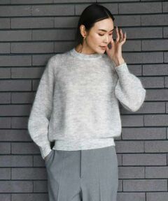 MICHEL KLEIN / ミッシェルクラン ニット・セーター | モヘアローゲージニット