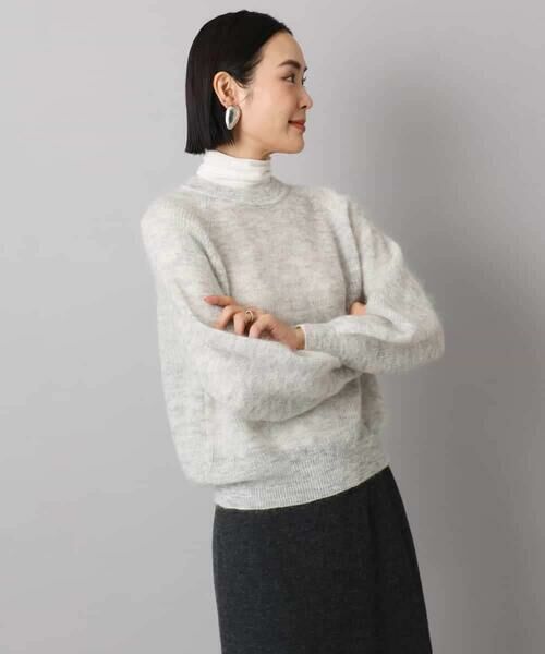 MICHEL KLEIN / ミッシェルクラン ニット・セーター | モヘアローゲージニット | 詳細6