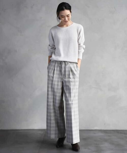 MICHEL KLEIN / ミッシェルクラン ニット・セーター | ホールガーメント（R）クルーネックニット | 詳細11