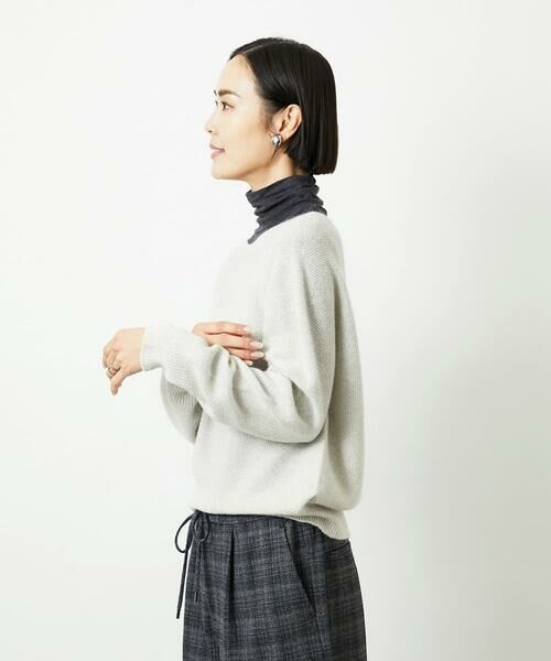 MICHEL KLEIN / ミッシェルクラン ニット・セーター | ホールガーメント（R）クルーネックニット | 詳細14