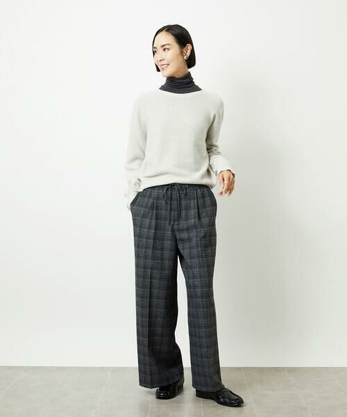 MICHEL KLEIN / ミッシェルクラン ニット・セーター | ホールガーメント（R）クルーネックニット | 詳細15