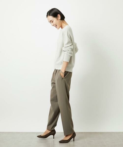 MICHEL KLEIN / ミッシェルクラン ニット・セーター | ホールガーメント（R）クルーネックニット | 詳細23