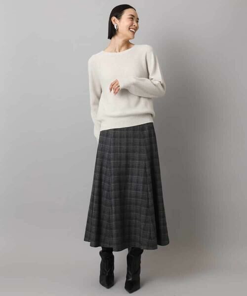 MICHEL KLEIN / ミッシェルクラン ニット・セーター | ホールガーメント（R）クルーネックニット | 詳細4