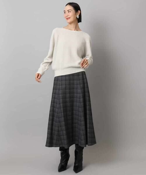 MICHEL KLEIN / ミッシェルクラン ニット・セーター | ホールガーメント（R）クルーネックニット | 詳細5