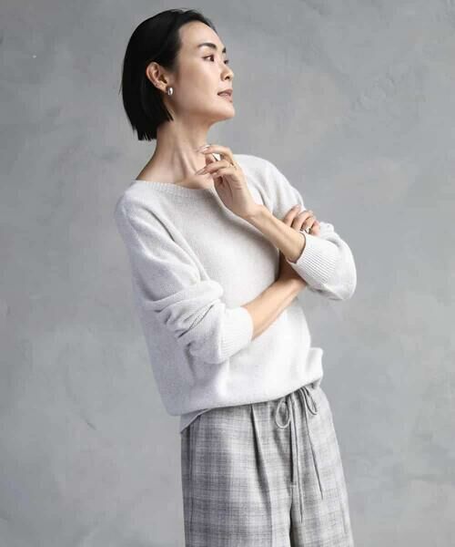 MICHEL KLEIN / ミッシェルクラン ニット・セーター | ホールガーメント（R）クルーネックニット | 詳細8