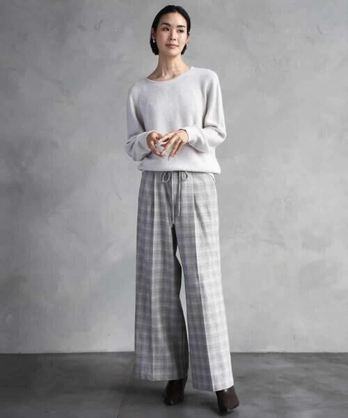 MICHEL KLEIN / ミッシェルクラン ニット・セーター | ホールガーメント（R）クルーネックニット | 詳細9