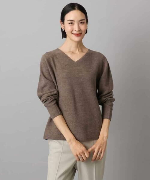 MICHEL KLEIN / ミッシェルクラン ニット・セーター | [セットアップ対応]Vネックニット | 詳細14