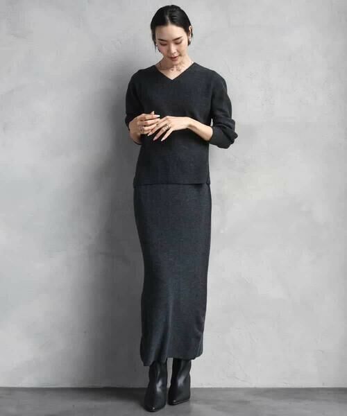 MICHEL KLEIN / ミッシェルクラン ニット・セーター | [セットアップ対応]Vネックニット | 詳細18