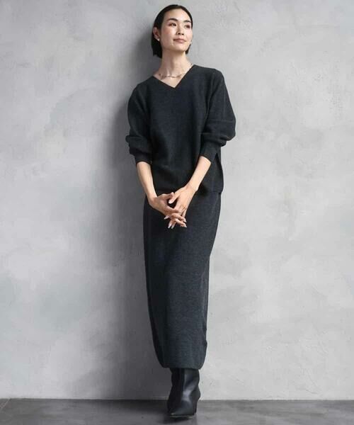 MICHEL KLEIN / ミッシェルクラン ニット・セーター | [セットアップ対応]Vネックニット | 詳細19