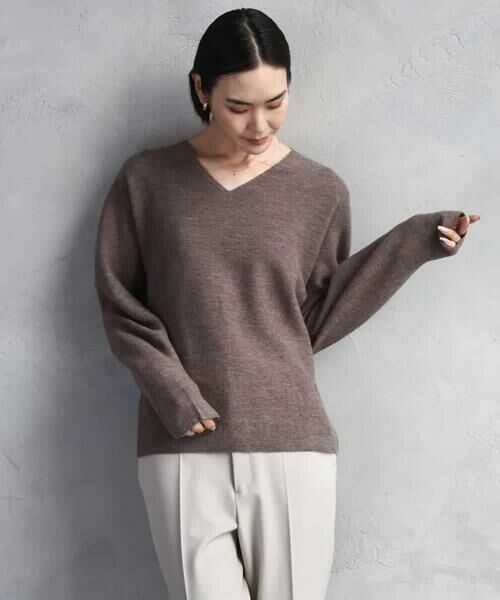 MICHEL KLEIN / ミッシェルクラン ニット・セーター | [セットアップ対応]Vネックニット | 詳細6