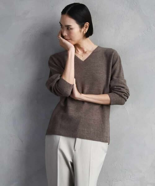 MICHEL KLEIN / ミッシェルクラン ニット・セーター | [セットアップ対応]Vネックニット | 詳細8
