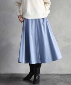 MICHEL KLEIN / ミッシェルクラン ロング・マキシ丈スカート | ヴィンテージツイルフレアースカート