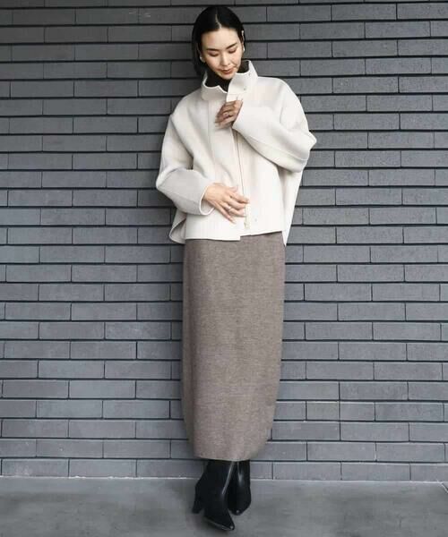 MICHEL KLEIN / ミッシェルクラン その他アウター | スタンドカラーショートコート | 詳細18