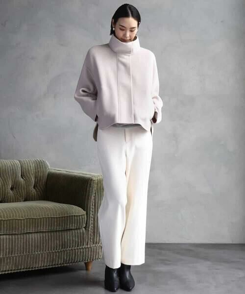 MICHEL KLEIN / ミッシェルクラン その他アウター | スタンドカラーショートコート | 詳細20