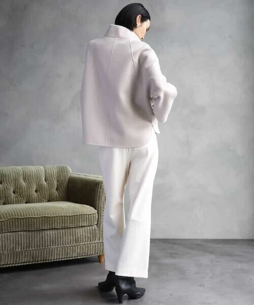 MICHEL KLEIN / ミッシェルクラン その他アウター | スタンドカラーショートコート | 詳細21