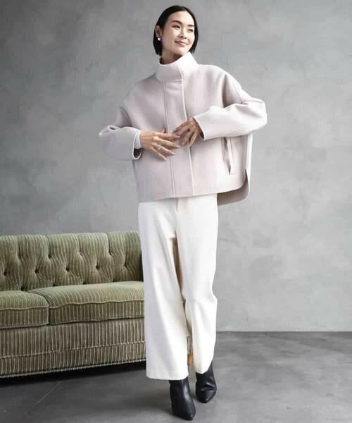 MICHEL KLEIN / ミッシェルクラン その他アウター | スタンドカラーショートコート | 詳細22