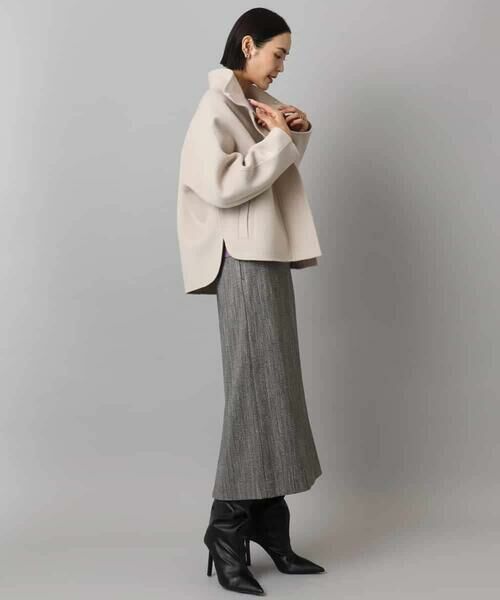 MICHEL KLEIN / ミッシェルクラン その他アウター | スタンドカラーショートコート | 詳細25