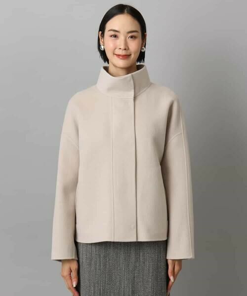 MICHEL KLEIN / ミッシェルクラン その他アウター | スタンドカラーショートコート | 詳細26