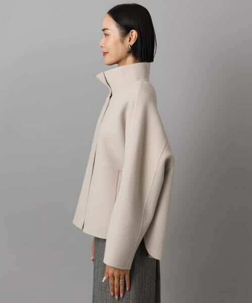 MICHEL KLEIN / ミッシェルクラン その他アウター | スタンドカラーショートコート | 詳細27