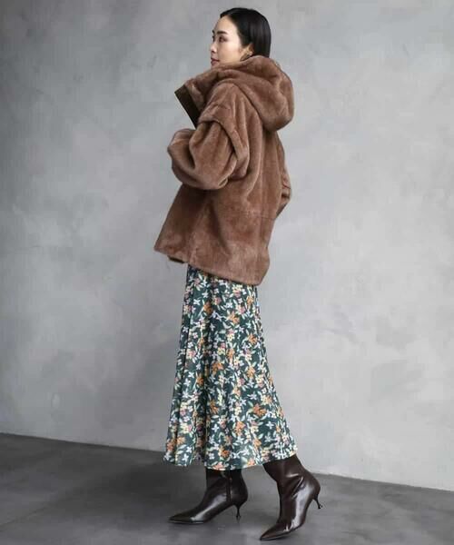 MICHEL KLEIN / ミッシェルクラン その他アウター | ［2WAY］エコファーブルゾン | 詳細21