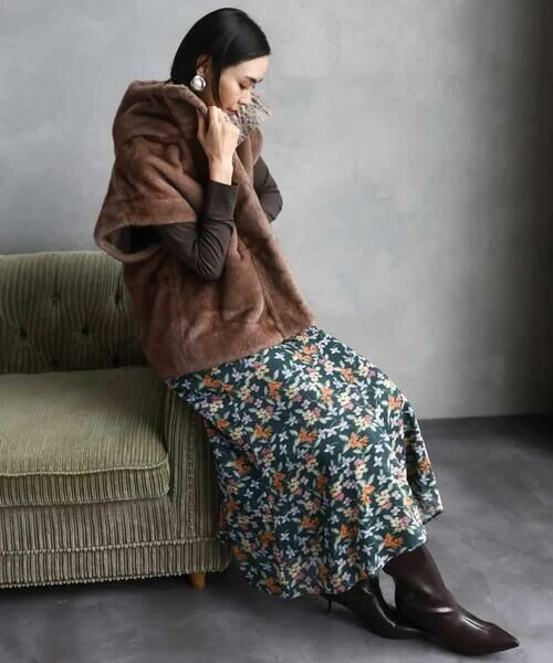 MICHEL KLEIN / ミッシェルクラン その他アウター | ［2WAY］エコファーブルゾン | 詳細28