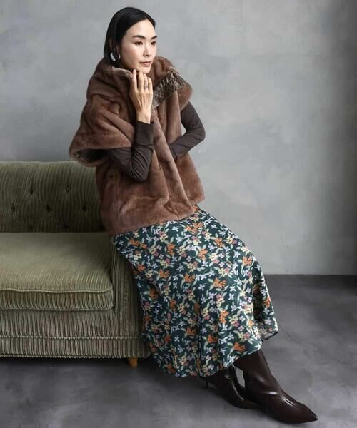 MICHEL KLEIN / ミッシェルクラン その他アウター | ［2WAY］エコファーブルゾン | 詳細29