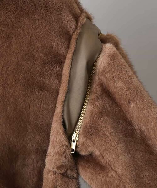 MICHEL KLEIN / ミッシェルクラン その他アウター | ［2WAY］エコファーブルゾン | 詳細3