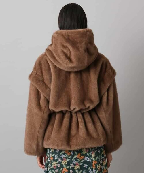 MICHEL KLEIN / ミッシェルクラン その他アウター | ［2WAY］エコファーブルゾン | 詳細7