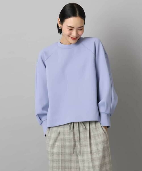 MICHEL KLEIN / ミッシェルクラン カットソー | ダンボールジャージプルオーバー | 詳細1