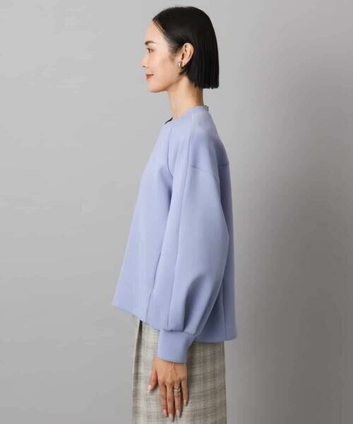 MICHEL KLEIN / ミッシェルクラン カットソー | ダンボールジャージプルオーバー | 詳細13