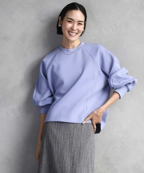 MICHEL KLEIN / ミッシェルクラン カットソー | ダンボールジャージプルオーバー | 詳細7