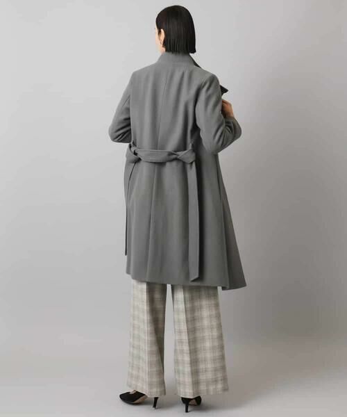 MICHEL KLEIN / ミッシェルクラン その他パンツ | 2WAYストレッチチェックワイドパンツ | 詳細27