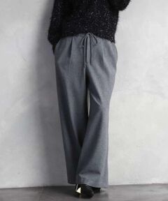 MICHEL KLEIN / ミッシェルクラン その他パンツ | 2WAYストレッチワイドパンツ