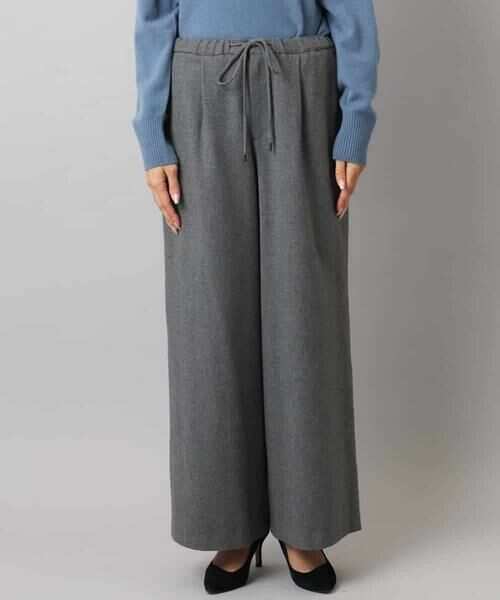 MICHEL KLEIN / ミッシェルクラン その他パンツ | 2WAYストレッチワイドパンツ | 詳細13