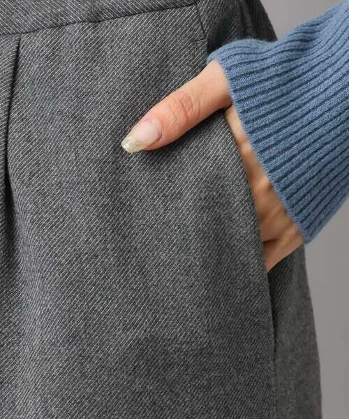 MICHEL KLEIN / ミッシェルクラン その他パンツ | 2WAYストレッチワイドパンツ | 詳細19