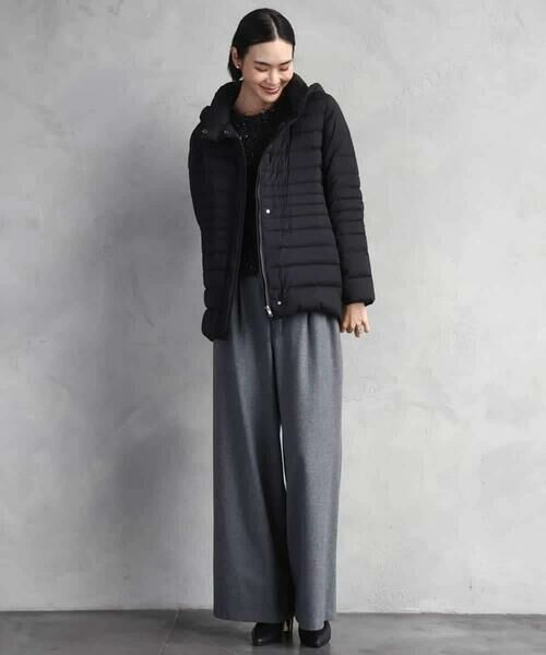 MICHEL KLEIN / ミッシェルクラン その他パンツ | 2WAYストレッチワイドパンツ | 詳細5