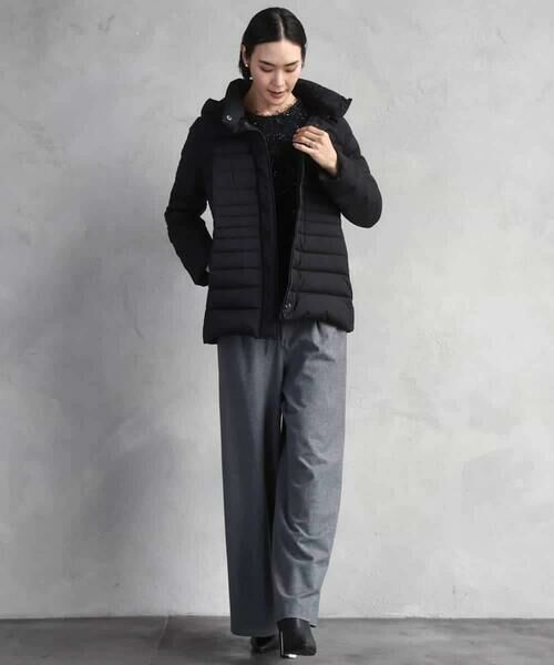 MICHEL KLEIN / ミッシェルクラン その他パンツ | 2WAYストレッチワイドパンツ | 詳細7