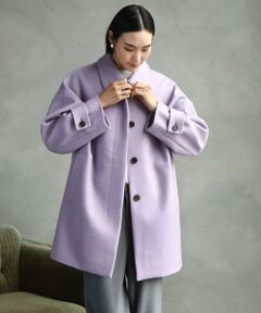 MICHEL KLEIN / ミッシェルクラン ステンカラーコート | Super100ウールステンカラーコート