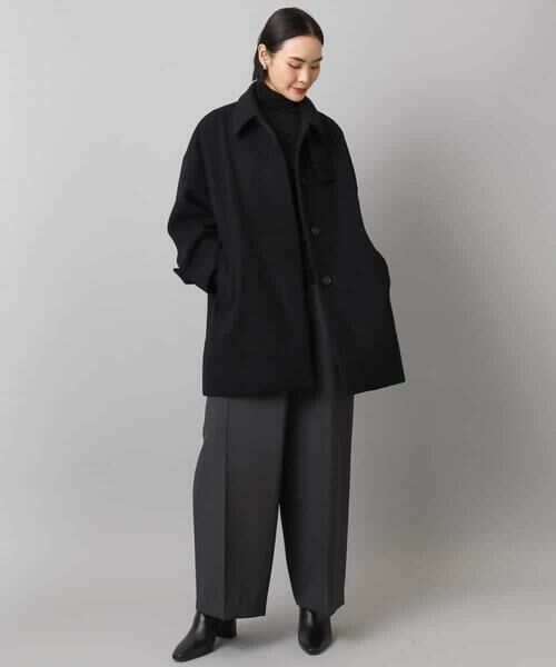 MICHEL KLEIN / ミッシェルクラン ステンカラーコート | Super100ウールステンカラーコート | 詳細30
