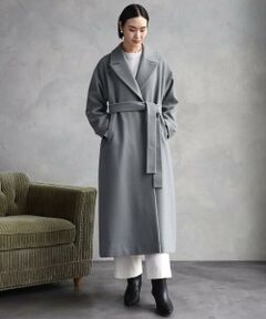 MICHEL KLEIN / ミッシェルクラン その他アウター | Super100ウールロングチェスターコート