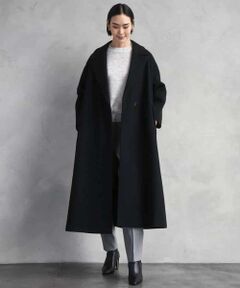 MICHEL KLEIN / ミッシェルクラン その他アウター | Super100ウールロングチェスターコート